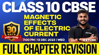 Class 10 CBSE Physics  Magnetic Effects of Electric Current  Part 2  Xylem Class 10 CBSE [upl. by Simpkins]