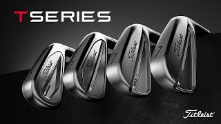 New Titleist TSeries Irons  Performance In Every Form [upl. by Ardnasac69]