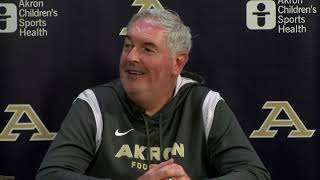 2024 Akron Zips Football Weekly Press Conference [upl. by Lynch]