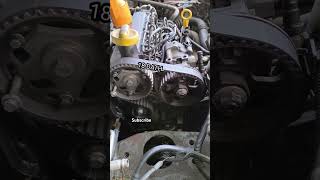 RENAULT DUSTER ENGINE TIMING engine timing renault car reel [upl. by Hulda]