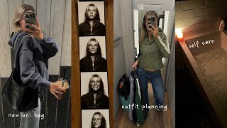 prep for uni vlog outfit planning new bag shopping selfcare evening [upl. by Anil]