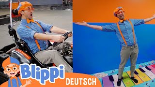 Blippi Deutsch  StopptanzLied  Abenteuer und Videos für Kinder [upl. by Deena629]