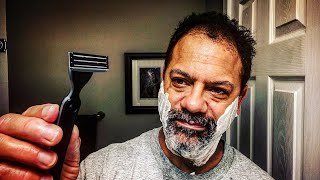 The Defender Razor — good luck goatee cleanup amp shave — average guy tested APPROVED [upl. by Auhel]