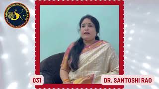 Subscribe amp Like to Vote 🙏  Dance  Dr Santoshi Rao D   SAMSKRUTIKA KALAAKSHETRA [upl. by Asirahc]