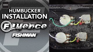 Fishman Fluence Humbucker Installation [upl. by Cheryl]