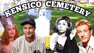 KENSICO Cemetery NY  ANNE BANCROFT Rachmaninoff LOU GEHRIG Danny Kaye HERSCHFELD [upl. by Fiorenza]