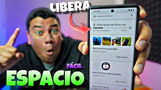 🤯Quieres LIBERAR ESPACIO de Almacenamiento en tu MÓVIL 🫧 Optimizalo con ESTA APP storage [upl. by Sennahoj]