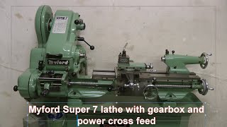 Myford Super 7B lathe SK156883 [upl. by Alfi830]