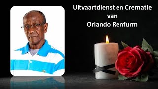 LIVESTREAMING  Uitvaartdienst en Crematie van Orlando Renfurm [upl. by Eitsim]