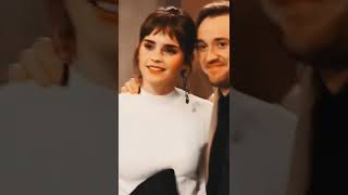 Tom Felton and Emma Watson  TikTok Material girl trend [upl. by Annayr378]