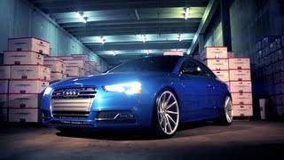 Audi S5  Vossen CVT Directional Wheels  Rims [upl. by Eanrahc]