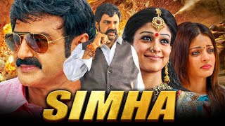 Simha  Nandamuri Balakrishna Blockbuster Action Movie  Nayantara Sneha Ullal [upl. by Ulysses256]