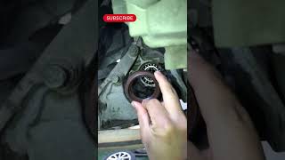 Drive Shaft Oil Seal Replacement shorts mechanic tricks [upl. by Aissila]