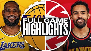 LAKERS at HAWKS  FULL GAME HIGHLIGHTS  December 6 2024 [upl. by Atneciv336]