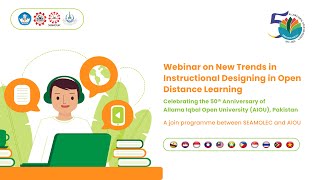 Webinar on New Trends in Instructional Designing in Open Distance Learning [upl. by Nahguav]