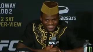 Funny Francis Ngannou Im 31 Years Old Age Confirmed [upl. by Aletta]