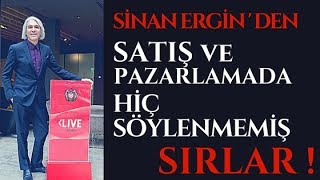 SATIŞ ve PAZARLAMADA HİÇ SÖYLENMEMİŞ SIRLAR [upl. by Zampino]