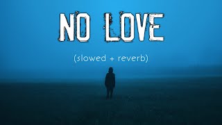 NO  LOVE lyrics [upl. by Gamali]