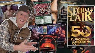 Dungeons amp Dragons 50th Anniversary Secret Lair Magic The Gathering Superdrop [upl. by Maddie182]