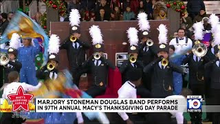 Parkland students perform at Thanksgiving Day parade [upl. by Arlin]