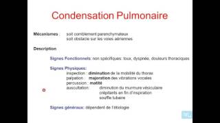 Les Grandes syndromes pulmonaires Partie 1 [upl. by Fontes]