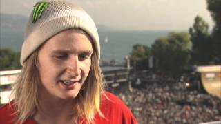 Snowboarder Halldor Helgason interviewd at freestylech 2011 [upl. by Lavinia]