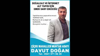 ELBİSTAN ÇİÇEK MAHALLESİ MUHTAR ADAYI DAVUT DOĞAN 2024 YEREL SEÇİM [upl. by Iggie]