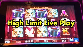 FUN LIVE PLAY SESSION High Limit Lock it Link Hold onto your hat bonuses and big wins [upl. by Nonnaihr]