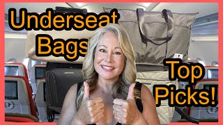 Best AMAZON UnderSeat Personal Item Bags for Air Travel [upl. by Koller609]