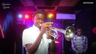 YOU ARE ALPHA AND OMEGA Trumpet cover By Ayomikun Ajibola worshipmusic gospelmusic music [upl. by Erdnaed460]