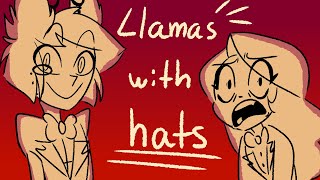 Llamas with hats  Hazbin Hotel animatic [upl. by Shem257]