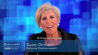 Suze Orman Recommends the Ultimate Opportunity Savings Account  Alliant Credit Union [upl. by Wilkison785]