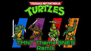 Teenage Mutant Ninja Turtles Theme  SNES Remix Cover [upl. by Llerryt783]