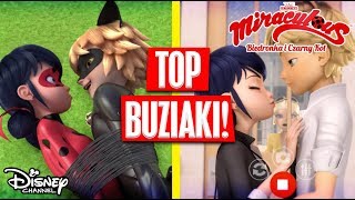 Prawie buziaki 💋🐞  Miraculous Biedronka i Czarny Kot  Oglądaj w Disney Channel [upl. by Nadnarb]