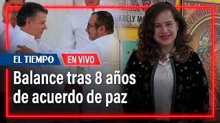 La directora de la Agencia para la Reincorporación hace un balance tras 8 años de acuerdo de paz [upl. by Ajidahk]