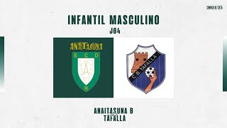 IM  LIGA  1ª FASE  J04  Anaitasuna B vs Tafalla 20242025 [upl. by Gusty63]