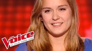 Michel Sardou – Je vais t’aimer  Agathe  The Voice France 2016  Blind Audition [upl. by Riddle]