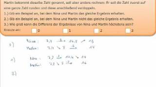 Zentrale Abschlussprüfung Mathe ZP 10 NRW RealschuleGymnasium 2009 11f [upl. by Kokoruda]