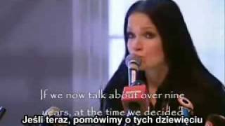 Konferencja prasowa Tarji Turunen  polskie napisy [upl. by Aisile]