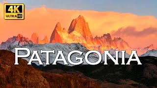 Patagonia 4K Fairytale landscape of mountains and lakes [upl. by Amedeo]