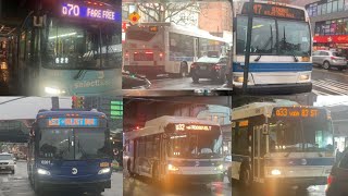 MTA Bus Jackson Heights ActionQ32Q33Q47✈️Q49Q53SBSQ70 LGA LINK✈️ [upl. by Farhi]