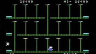 Lets Play ColecoVision MrChin by HAL Laboratory Ported by RetroIllucid 2008 [upl. by Nuhsar]