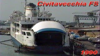 Civitavecchia Stazione e Porto  1990 [upl. by Nhar]