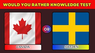 Which Country Wins  Test Your Knowledge About Nations 🌟 quiz wouldyourratherbrainquiiz90 [upl. by Juliane]