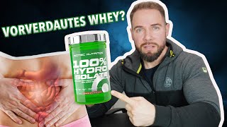 Scitec Nutrition 100 Hydro Isolate Whey Protein im Test 💪 Muskelmacher Shop Review [upl. by Harwin]