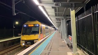 2190ST Transport Vlog 631 Sydney Trains Waratah A Set A80 705NP Hitachi 2Level IGBTVVVF [upl. by Nibas303]