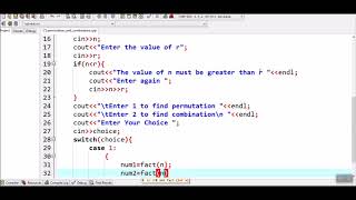 How to find number of Permutation and Combination in c [upl. by Roberto]