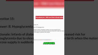 Maternity Nursing NCLEX Review Nursing Questions and Answers 25 NCLEX Prep Questions Test 1 [upl. by Ody]