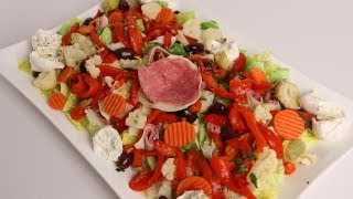 Antipasto Salad Recipe  Laura Vitale  Laura in the Kitchen Episode 348 [upl. by Caraviello]