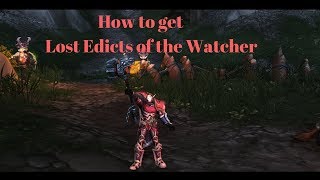 How to Get Paladin Holy Hidden Artifact Weapon Appearance quotLost Edicts of the Watcherquot [upl. by Glenine639]